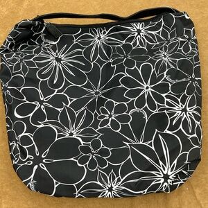 Neiman Marcus Black and White Bubble Shoulder Bag NWT